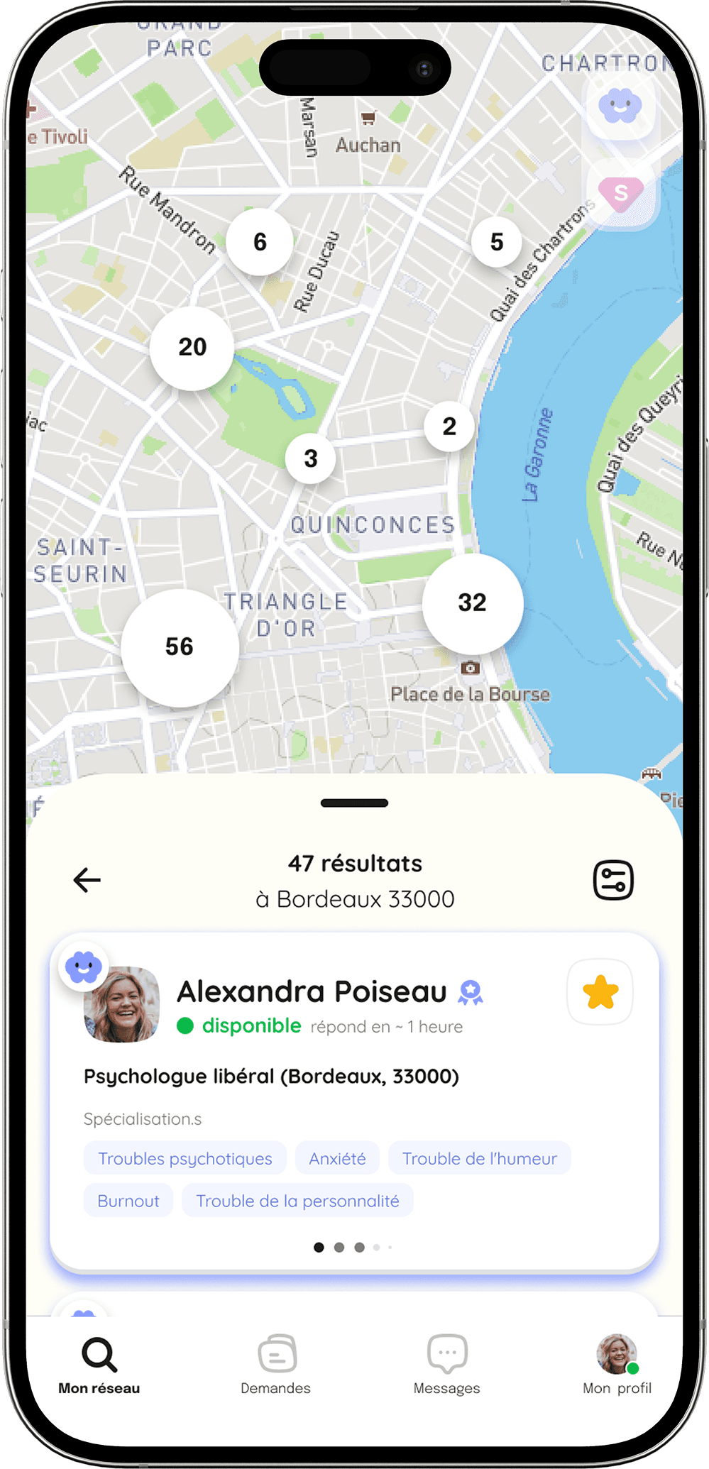 Feature mockup