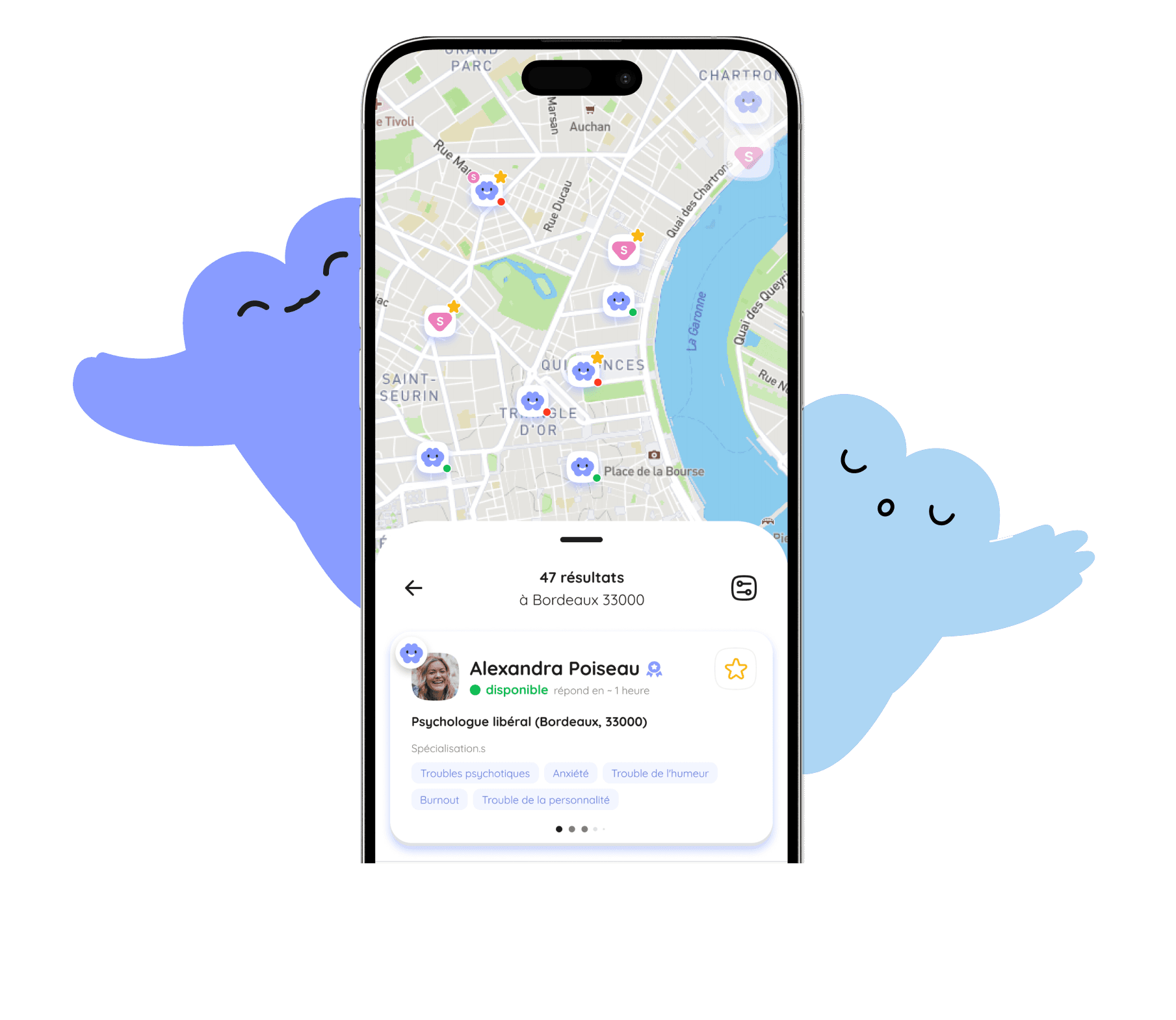 Mockup application Reciproq